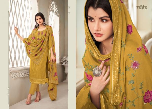 Maisha Pehnava Classic Chinon exclusive Designer Salwar Suit Collection